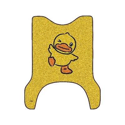 Rings, Waterproof Anti-Slip Foot Pads, Electric vehicle foot mat - yadi-m10-m-a-little-yellow-duck