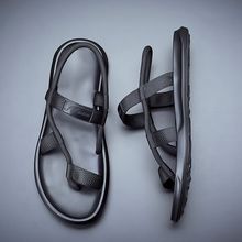 北疆狼凉鞋男士韩版软底防滑休闲沙滩鞋外穿青年潮流时尚户外潮男