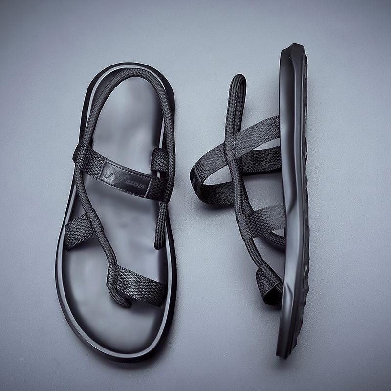 北疆狼凉鞋男士韩版软底防滑休闲沙滩鞋外穿青年潮流时尚户外潮男