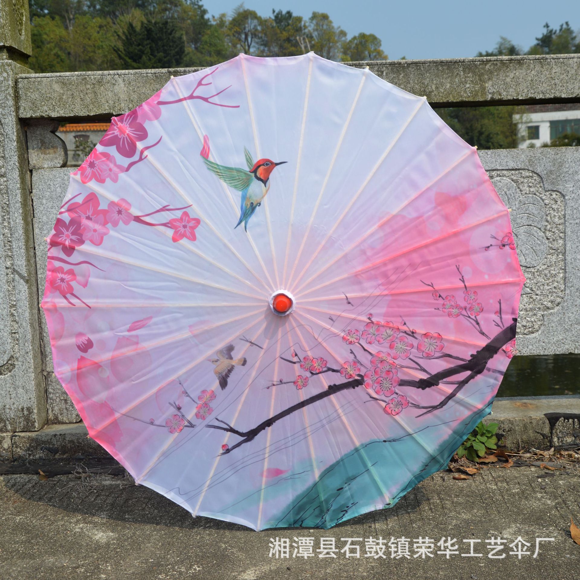 Directo de fábrica paraguas de papel aceitado techo paraguas decorativo femenino hecho a mano estilo antiguo danza hanfu paraguas de seda de estilo chino lote