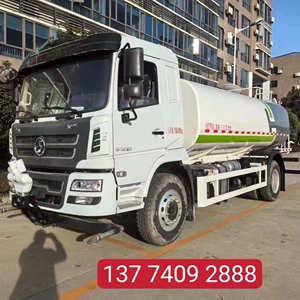 Tək körpülü 16 ton Shaanxi avtomobil altı silindrli suvarma maşını