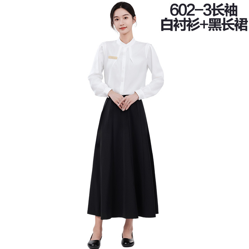 2026年新作美容師ユニフォーム 美容室・スキンケア・医療美容向け高級ケア作業服 602