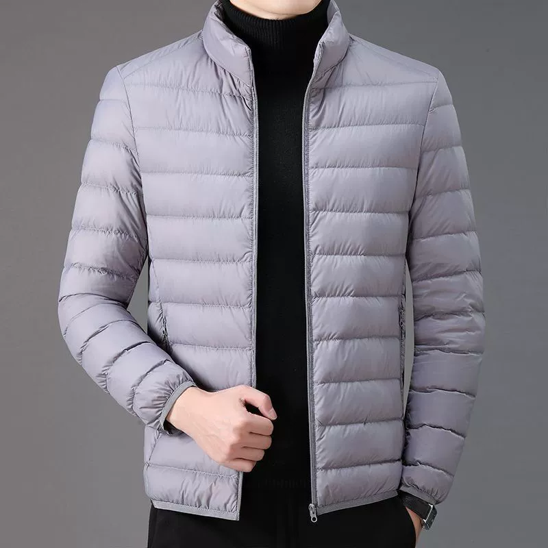 Winter light and thin short down jacket, thermal underwear, plus size