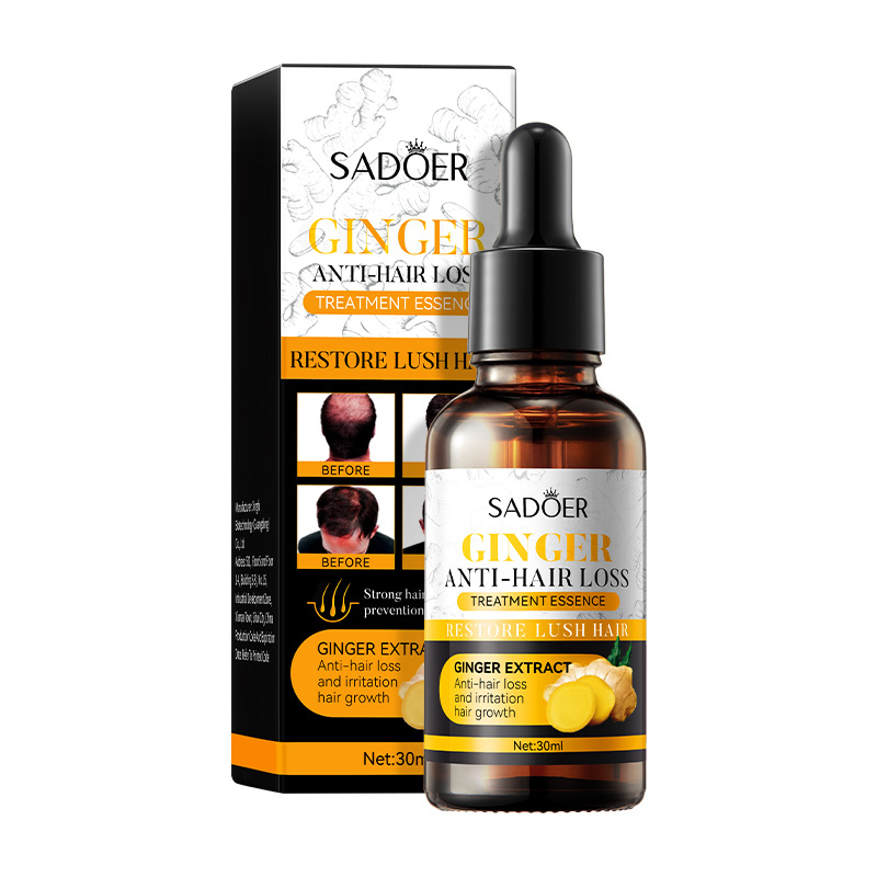 Esencia para el cuidado del cabello de jengibre (nuevo) 30ml (solo para ventas de comercio exterior)