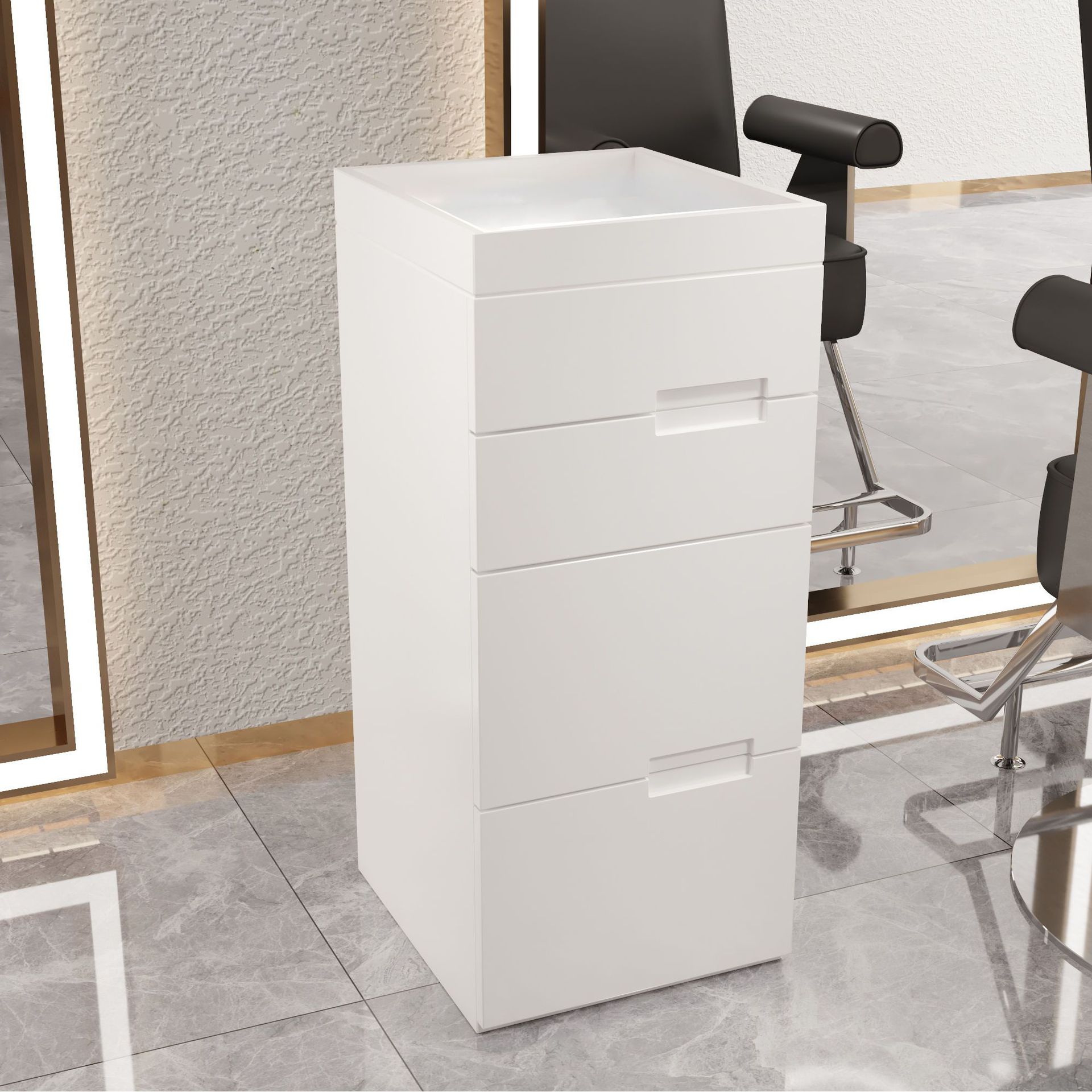Gabinete de herramientas de peluquería especial almacenamiento armario de almacenamiento con cajón Gabinete de herramientas de peluquería red Gabinete de herramientas multicapa