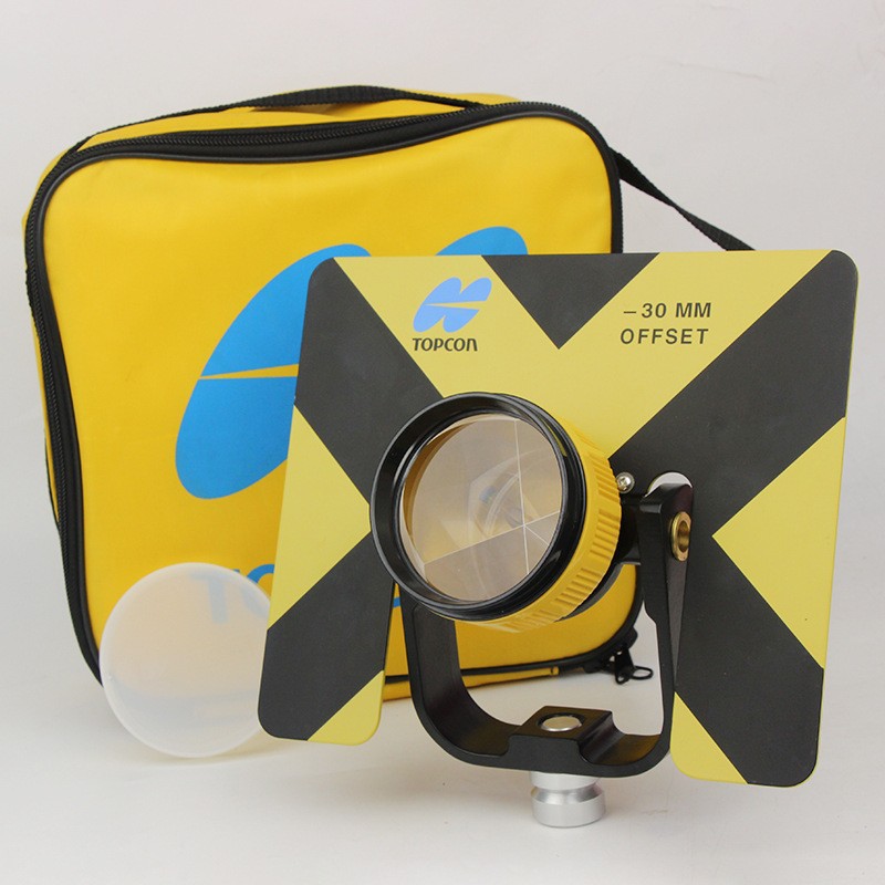 AK11系列测距仪全站仪棱镜 反射棱镜单棱镜头反射棱镜+背包