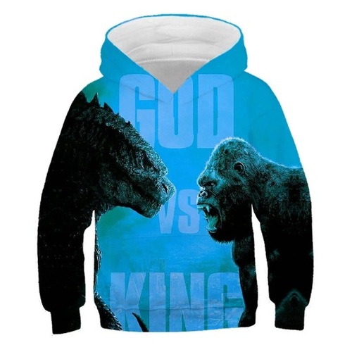  foreign trade children's sweatshirt with 3D digital printing, cartoon pattern children's sweatshirt