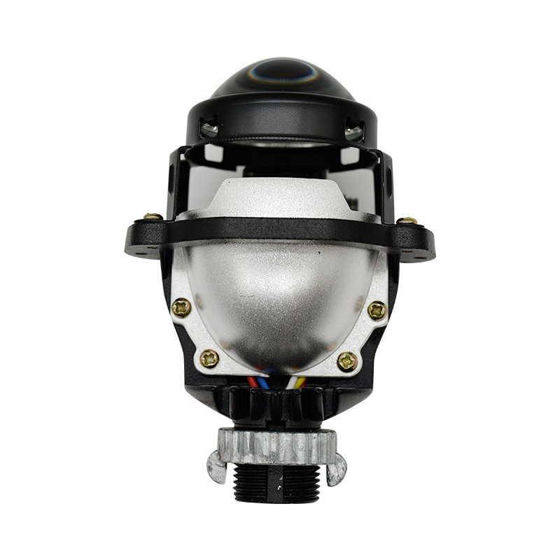Faros LED para automóviles, motocicletas modificadas con lentes bifocales de 1,8 pulgadas, vehículos eléctricos, universales superbrillantes, lejanos y cercanos h4h7