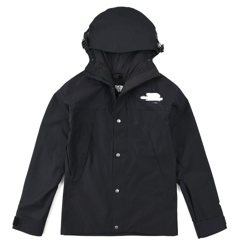 外贸1990冲锋衣男女美版北家登山服三合一户外防风情侣外套连帽|undefined