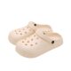 Hole Shoes Women's Non-slip Summer Couple's Thick Sole Shoes Sandals Soft Sole Casual Beach Shoes Sandals for Men and Women