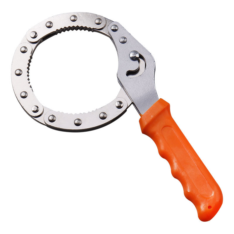 Ventas al por mayor de fabricantes de filtro de cadena de desmontaje de herramientas especiales llave de filtro de esposas