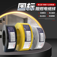 RVV銅芯護套線多芯軟電纜2/3/4/5芯0.75/1/1.5/2.5/4/6平方電源線