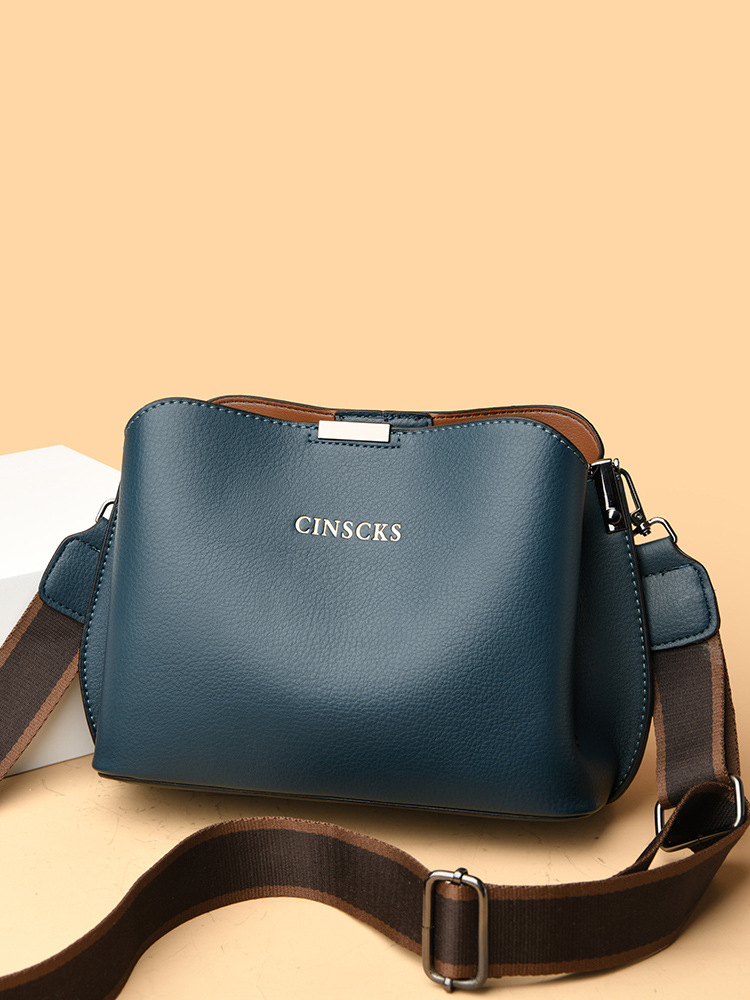 Light Luxury Crossbody Bag For Women 2024 New Fashion Elegant Shoulder Bag Soft Leather Large Capacity Casual Handbag - Thumbnail 4