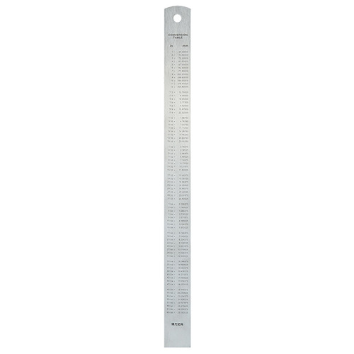 Deli 8461/8462/8463 steel ruler stainless steel ruler 15cm20cm30cm drawing measuring ruler ruler