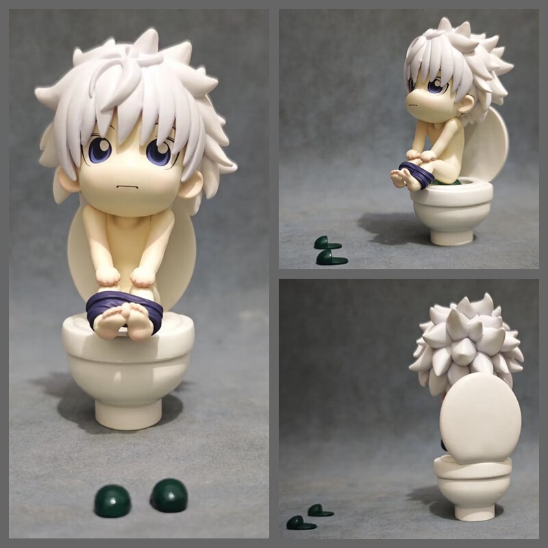 Full-Time Hunter Kyoji, Bounty Hunter, Magnetic Kyoji, Toilet Scene Slippers, Boxed Figure