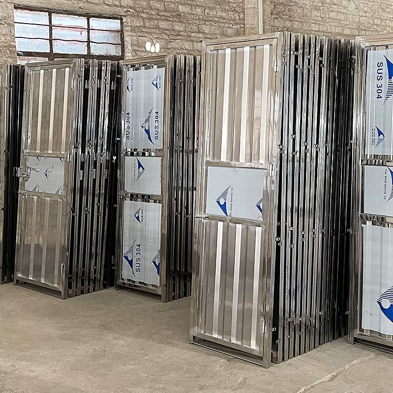 Wave Door Single-Layer Panel Stainless Steel School Dormitory Door Toilet Door Container Door Rental House Balcony Door Engineering Door Wave Door Single-Layer Panel Stainless Steel School Dormitory Door Toilet Door Container Door Rental House Balcony Door Engineering Door