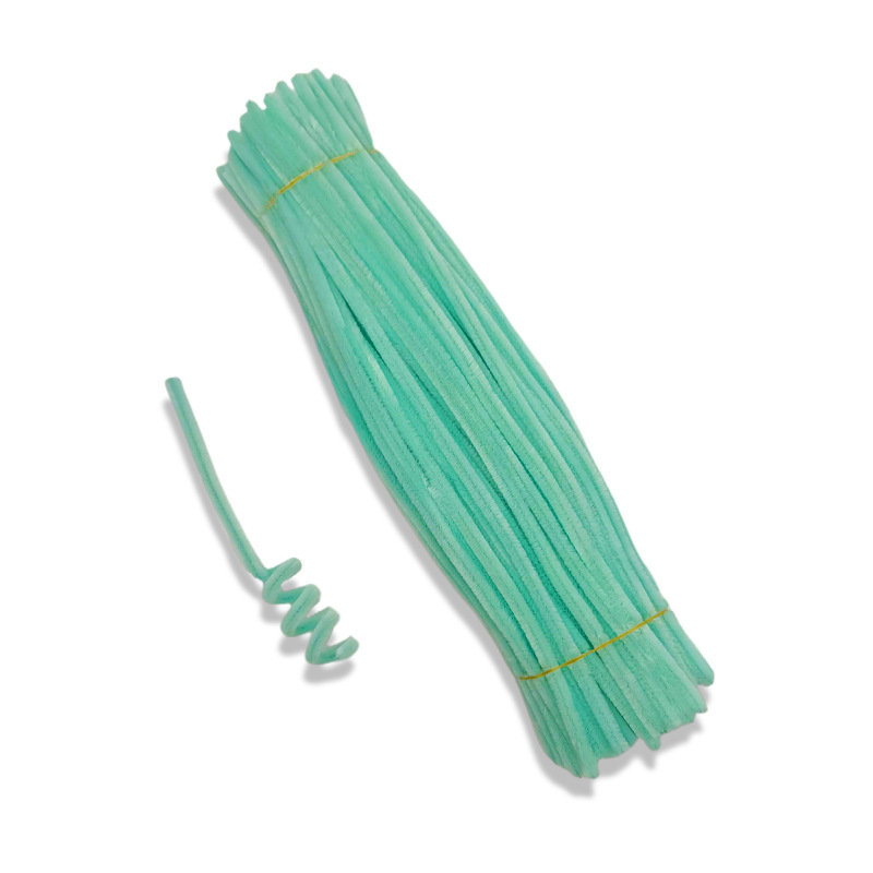 Cifrado [6mm Twisted stick] DIY tiras de lana de colores material hecho a mano de los niños ramo de terciopelo de dinosaurio lana Raíz de lana tiras