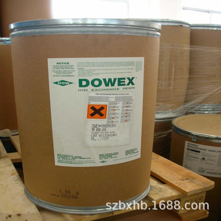 美国陶氏IR100Na强酸性离子交换树脂锅炉软化水软化水专用