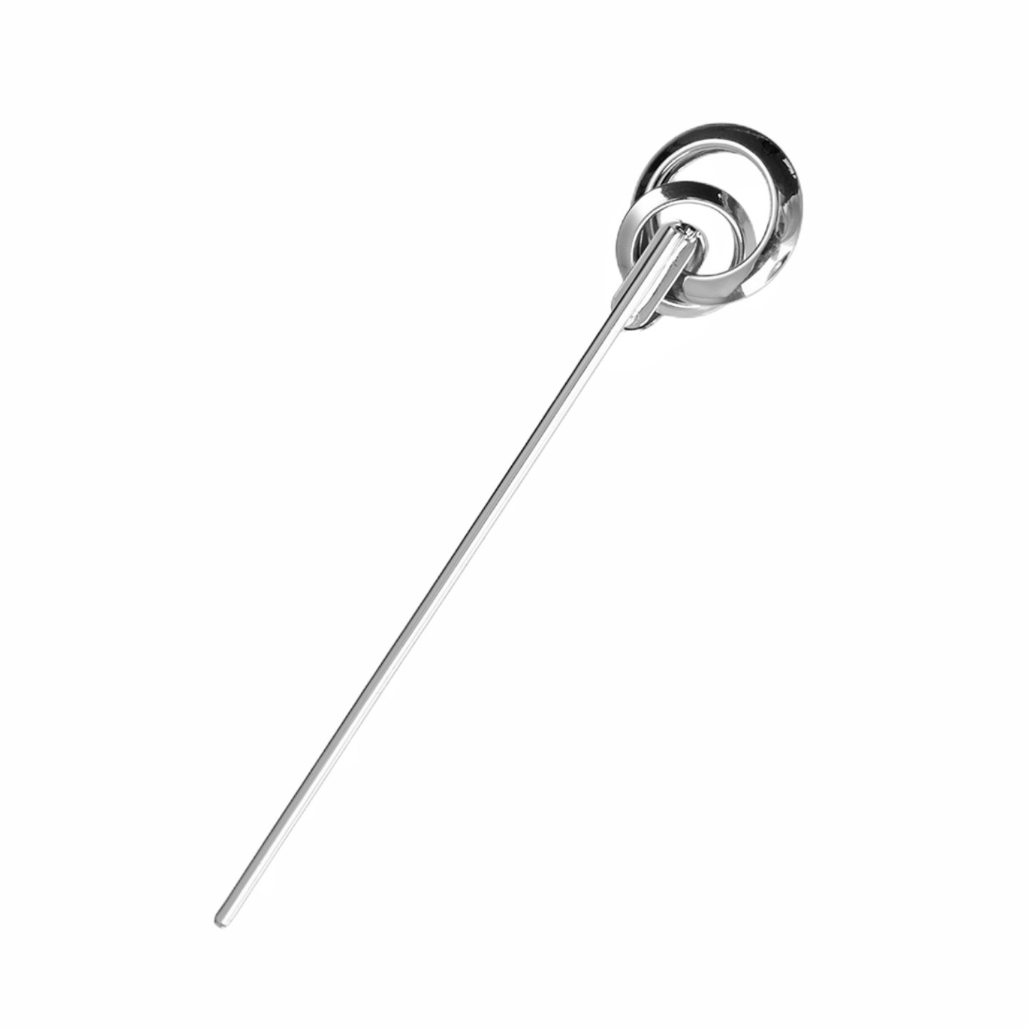 El estilo antiguo de la niña hanfu que tira del pelo tocado diario versátil moderno simple cabeza de bola updo horquilla de bola horquilla