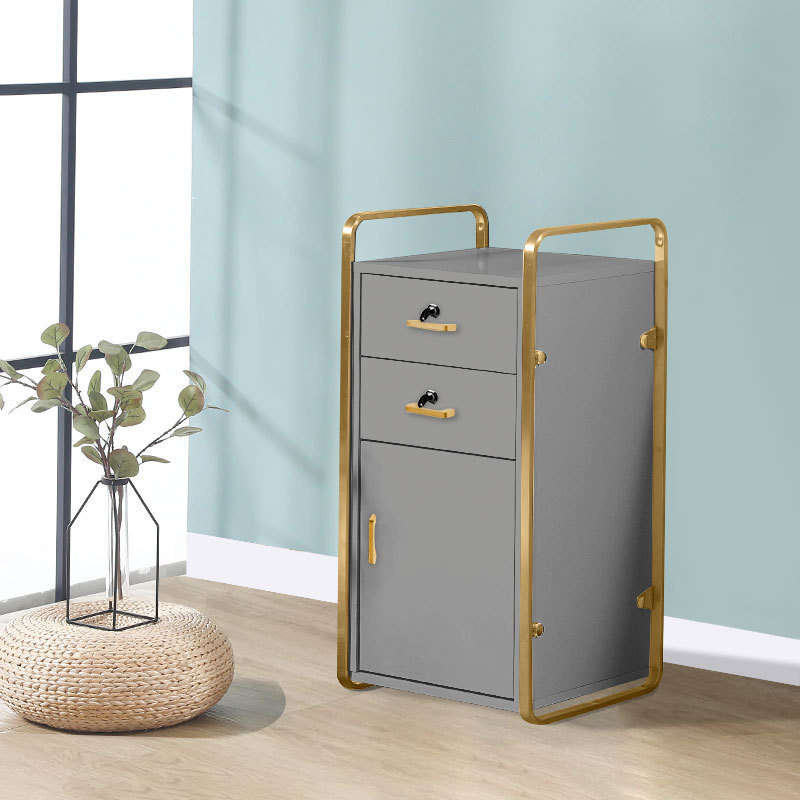 Nuevo gabinete de peluquería de salón de peluquería carro de herramientas de estante de herramientas de mesa de carro de peluquería pequeño gabinete