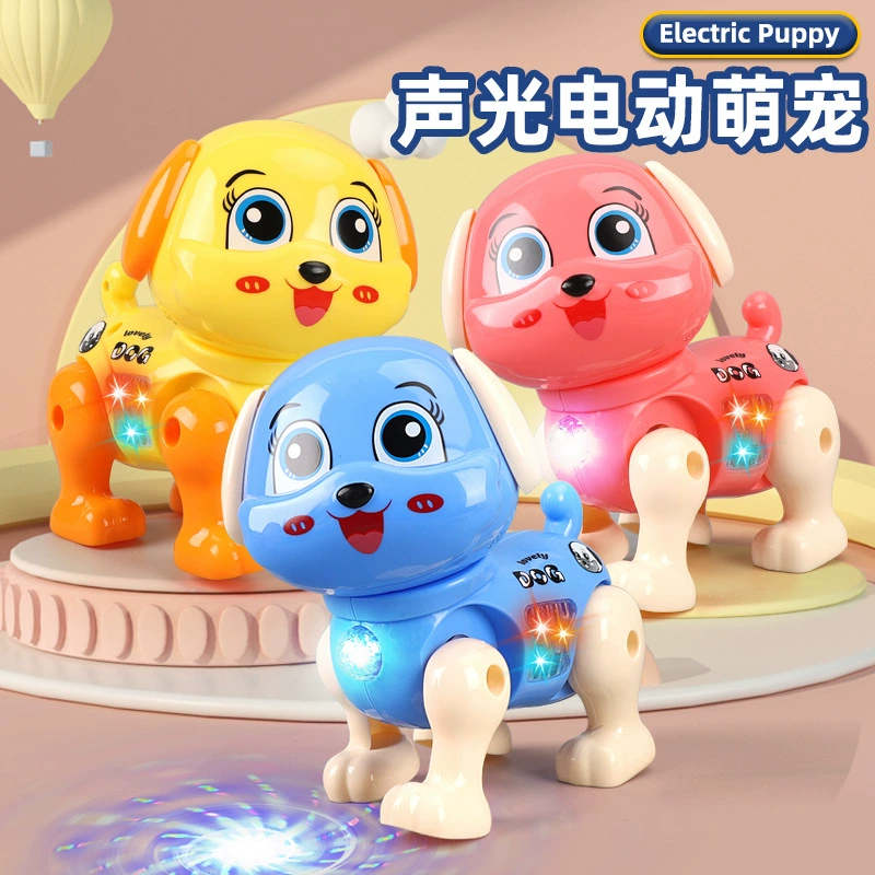 Электрическая мультяшная легкая музыкальная игрушка, питомец