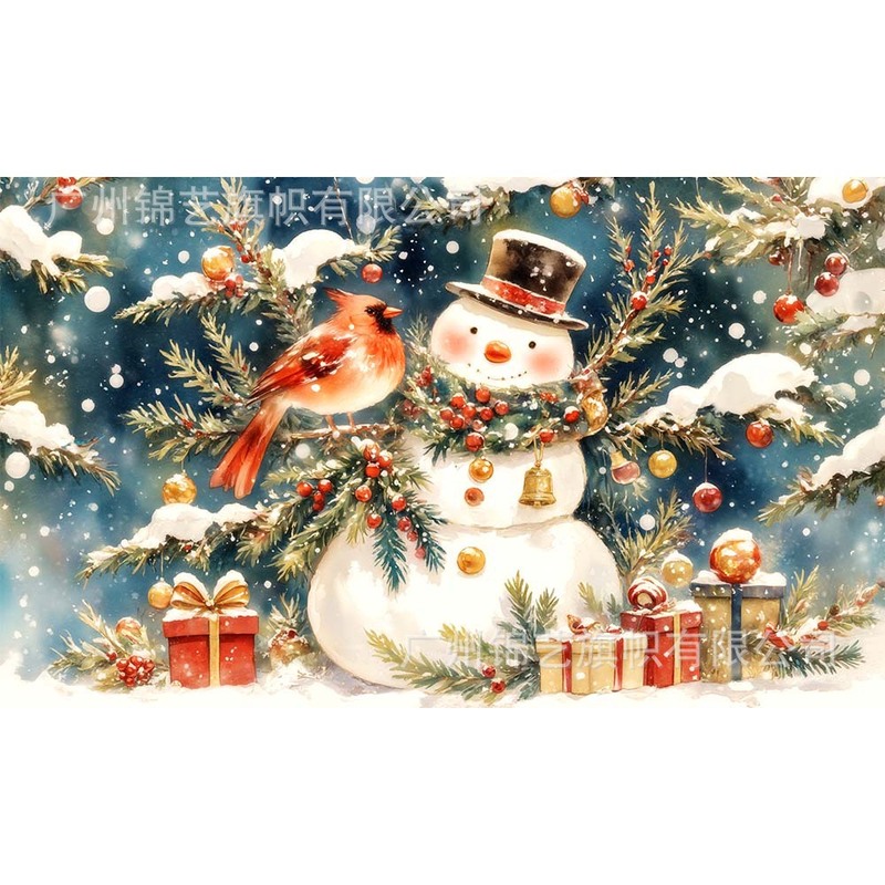 新しいクリスマス背景布アマゾンクリスマスツリーホリデーバナー装飾パーティーシーンレイアウト|undefined