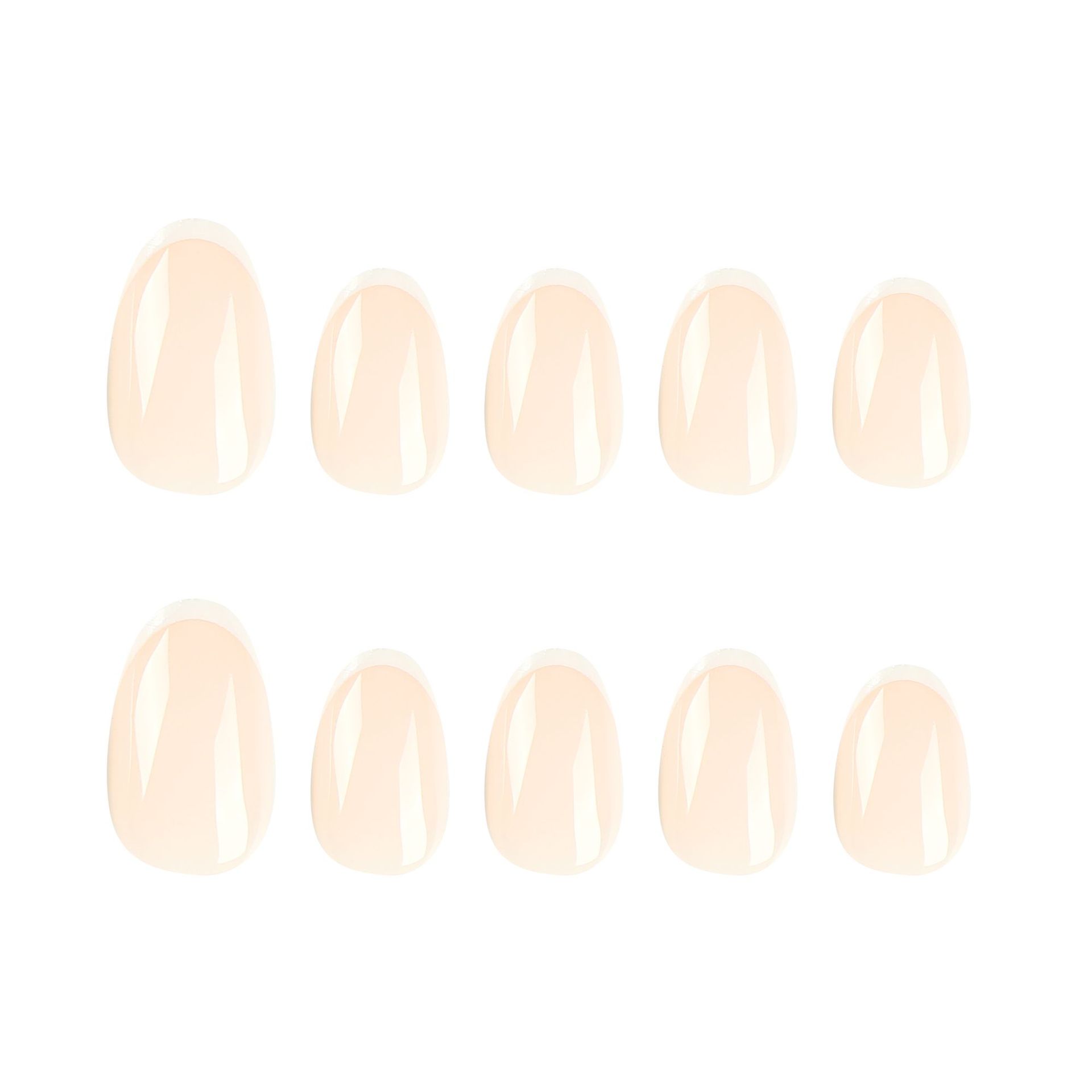 Desgaste pieza de esmalte de uñas simple blanco francés falso manicura pieza de uñas desgaste pegatina de uñas pieza de uñas extraíble