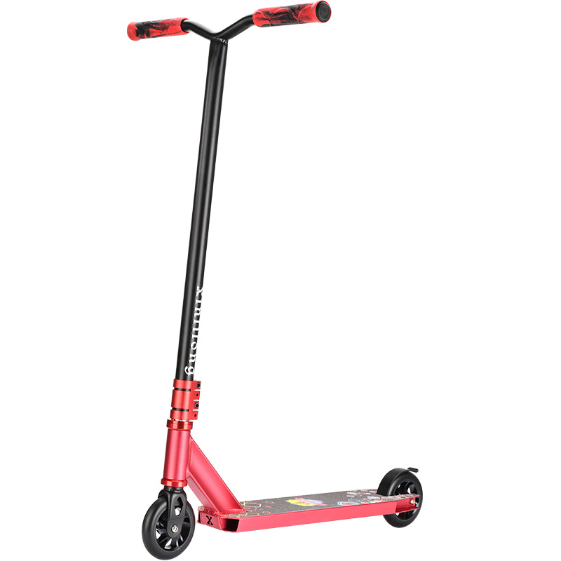 Extremo profesional de dos ruedas deportivo adulto acrobacias de fantasía cepillo de la calle scooter para trabajar scooter portátil al por mayor