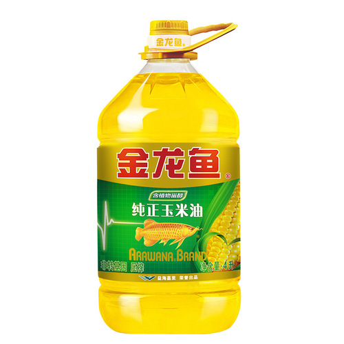Arowana pure corn oil 4L/5 liters non-GMO pressed vegetable oil cooking oil in large barrels