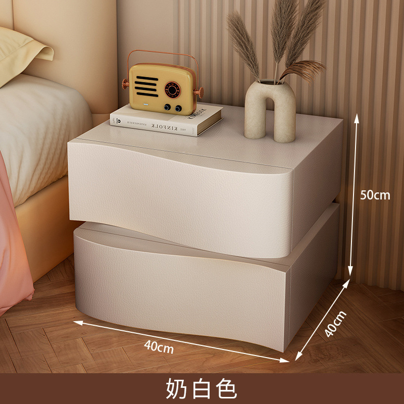 智能床头柜实木家用卧室简约现代新款爆款轻奢高级感床头柜子小型|undefined
