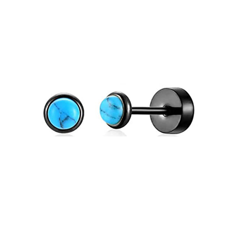 Labret piercing jewelry detail image