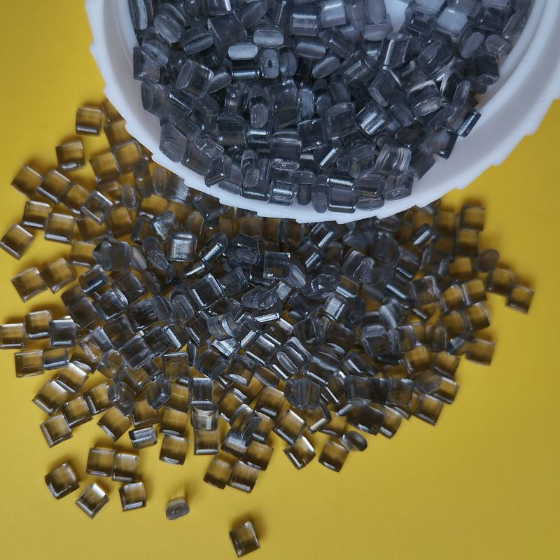 现货ABS黑色透明颗粒 光学黑透ABS 高冲击 电子外壳ABS透黑塑胶粒