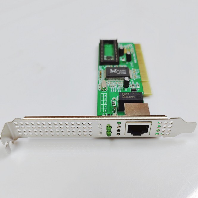 New Gold-Plated Driver-Free Rtl8169 Gigabit Network Card Desktop Built-In Pci 1000m Wired Network Card