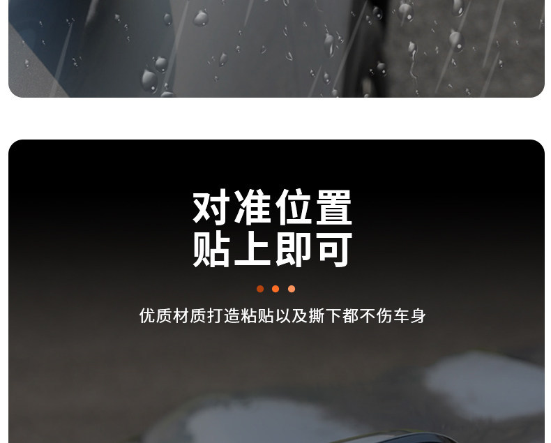 Suitable for Geely Galaxy Starship 7 rearview mirror rainproof film, reflective anti-fog and anti-rain glare sticker modification