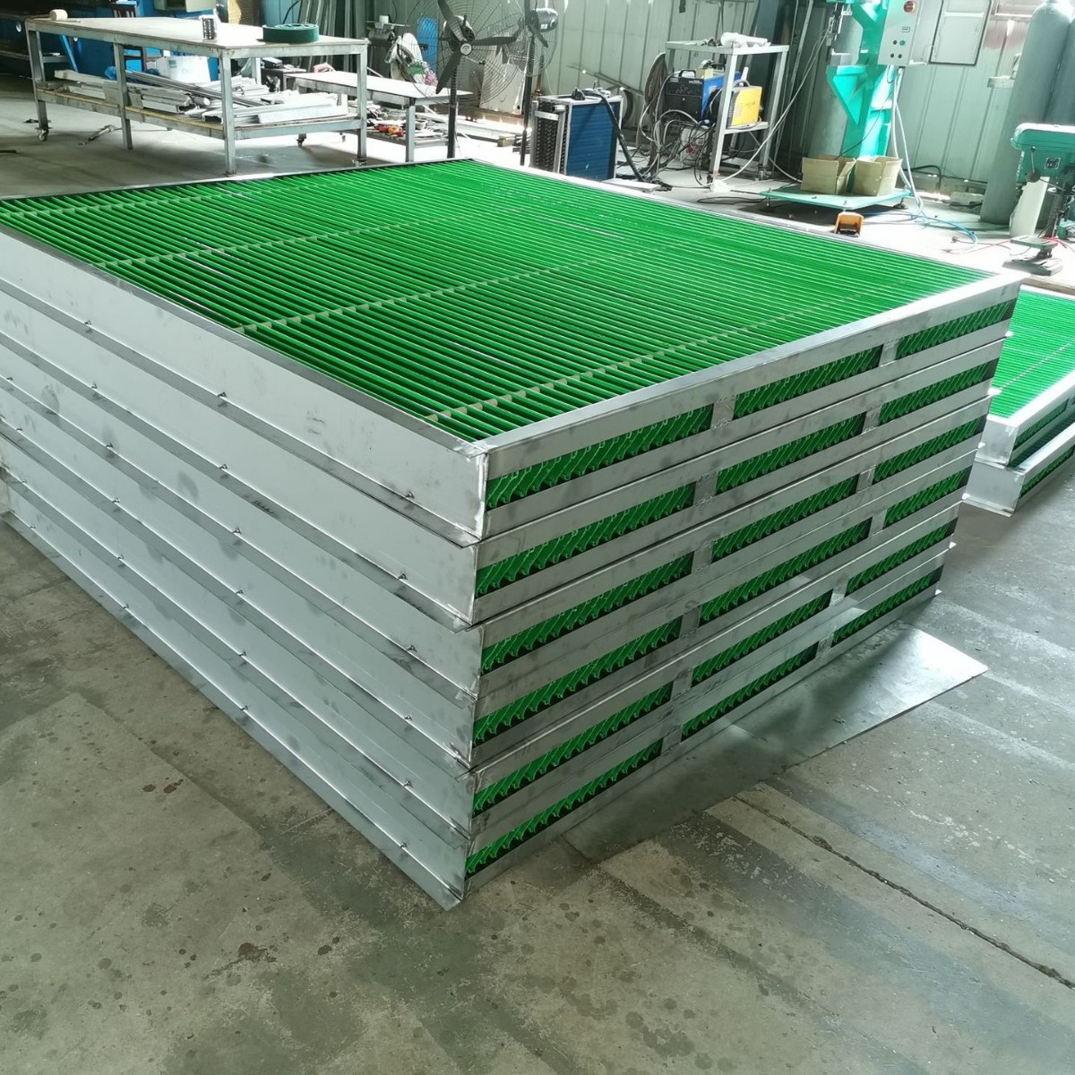 【双虎】PP挡水板、铝合金挡水板、不锈钢挡水板、塑料挡水板