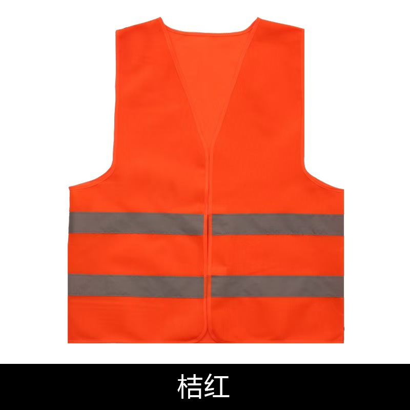 Chaleco reflectante multibolsillo chaleco reflectante chaleco reflectante seguridad construcción de ingeniería de construcción fábrica de tráfico en stock