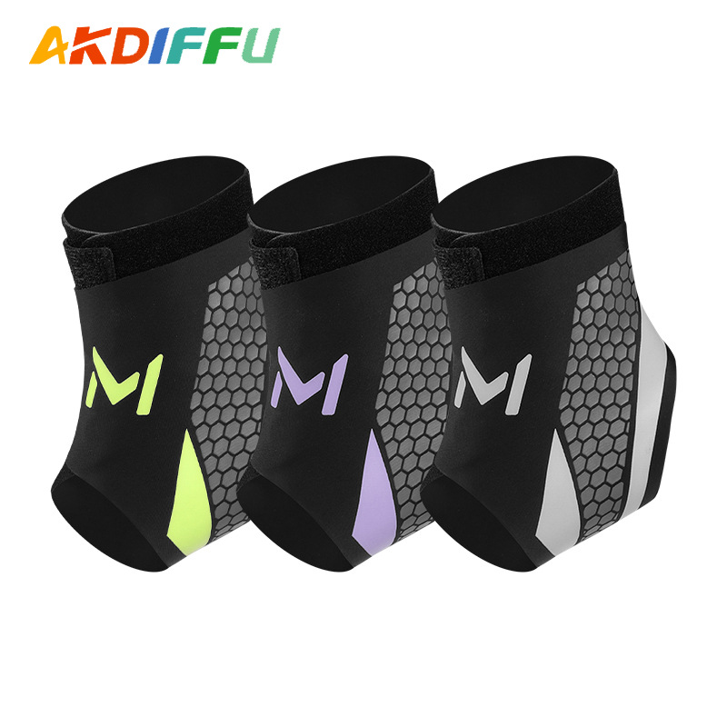 Transfronterizos venta caliente tobillo ligero tobillo deportivo cubierta de tobillo presurizado anti-esguince fitness ajustable tobillo calcetines de baloncesto tobillo