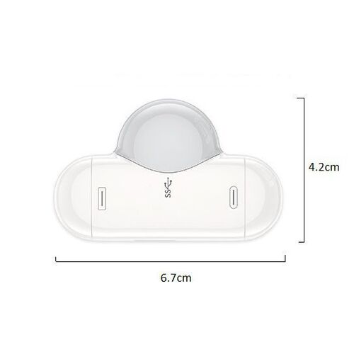 Magnetic card reader suitable for iPhone/Type-C/USB computer Android tablet SD/TFOTG card reader 1