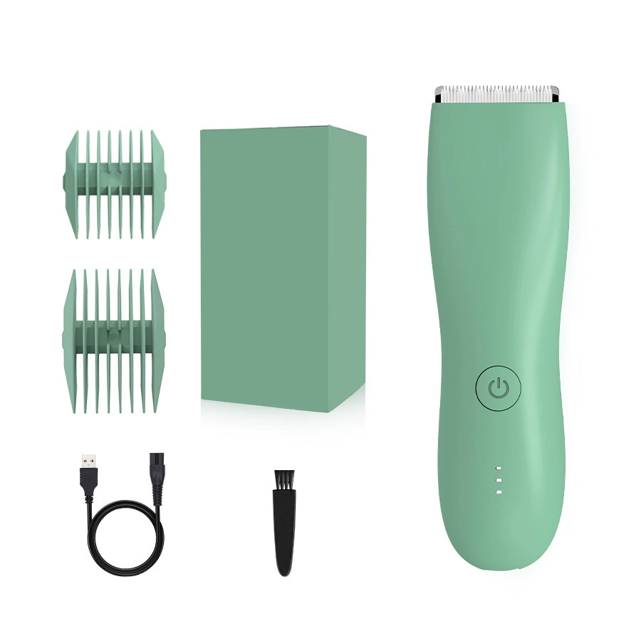 Green trimmer, men's electric waterproof hair clipper, Amazon