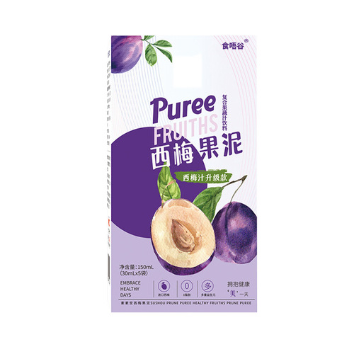 Prune Puree Prebiotic Prune Fiber Enzyme Puree Same Style Wholesale from Source Factory