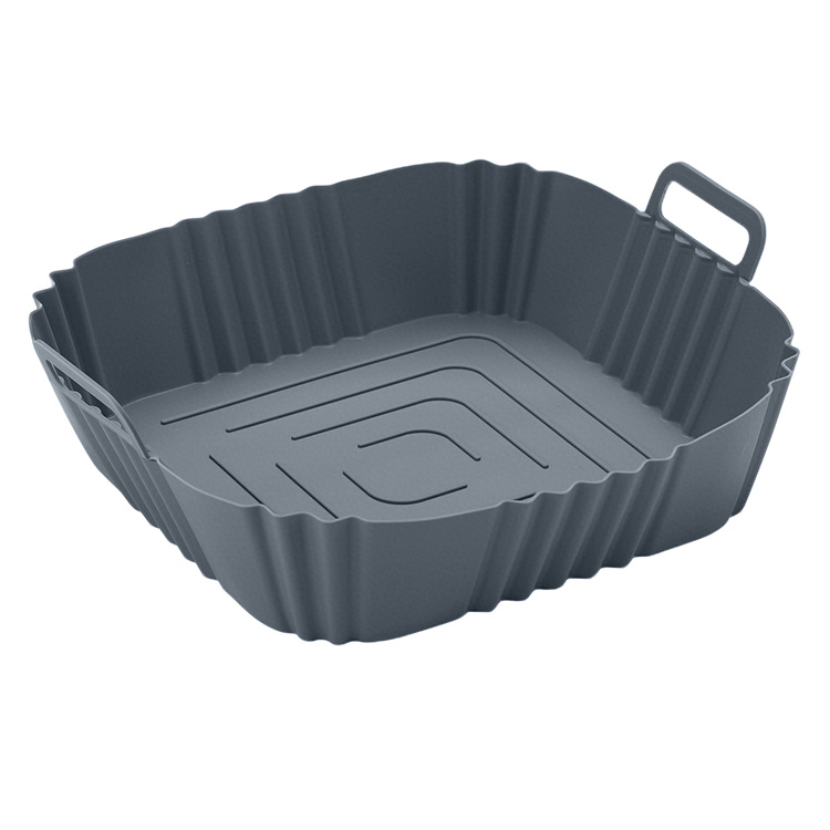 Amazon explosivo aire frito plato de horneado de silicio grado alimenticio resistente a altas temperaturas almohadilla de horneado de aire doméstico