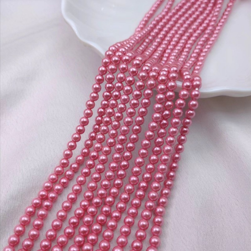 Perlas de concha con orificio recto grande de 1.2mm, perlas pequeñas, perlas espaciadoras de concha del Mar del Sur, perlas espaciadoras de estilo antiguo con diseño de corona de fénix para bricolaje, venta al por mayor. image 9