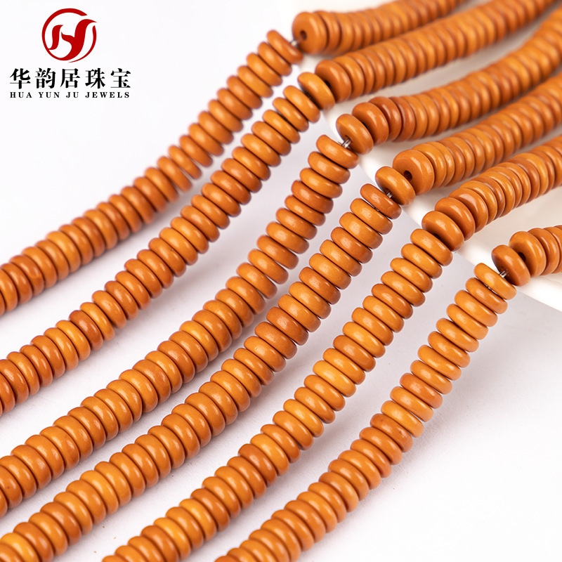 Source Direct Supply Olive Kernel Round Edge Spacer Spacer Scrambles Scrambles Scrambles Handmade Bracelet Necklace Wen Play Buddha Beads Accessories