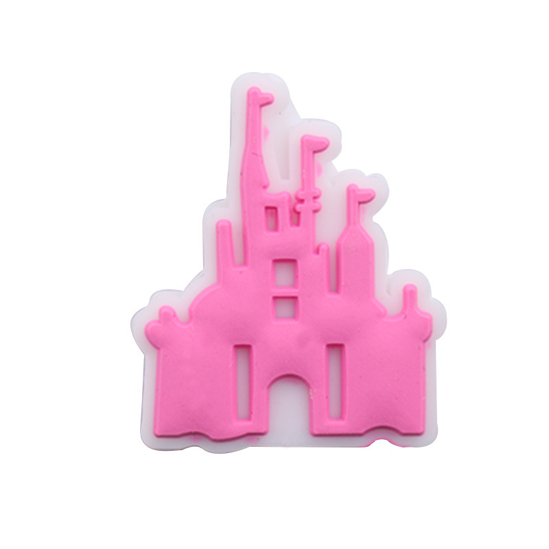 Productos creativos para bebés DIY castillo de dibujos animados joyas de silicona para bebés tetas cadena de dientes molares accesorios de pulsera de diente nuevo