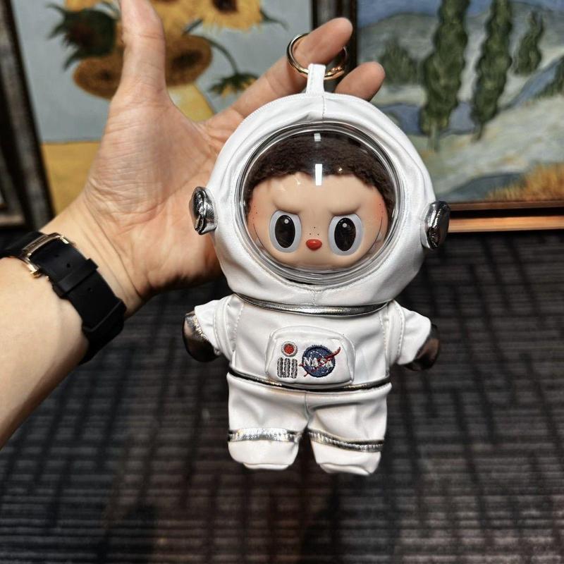 ラブブ「宇宙飛行士」世代のスタンド人形服 17cm マカロンペンダント ビニール人形服|undefined