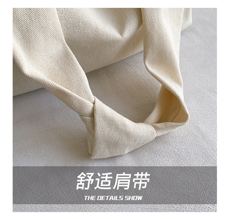 The 2024 new Korean-style simple and laid-back casual canvas crossbody bag and the large-capacity versatile tote bag are selling well undefined