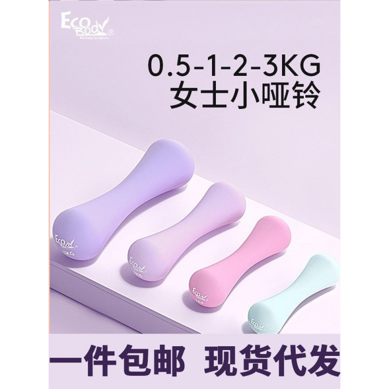 Dumbbells, Women's Barbells, Yoga, Kidsren's Home Fitness Equipment, Arm Muscle Training 1- 2-3.1kg Pieces, Free Shipping