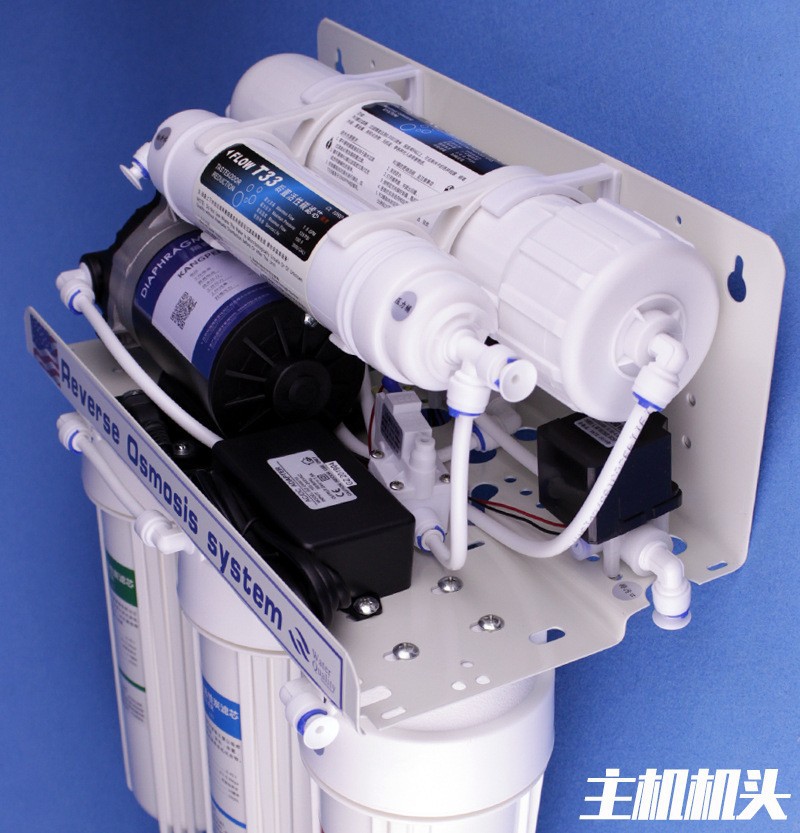 RO hogar purificador de agua potable directa cocina cinco luces con cubierta purificador de agua de ósmosis inversa ventas directas de la fábrica