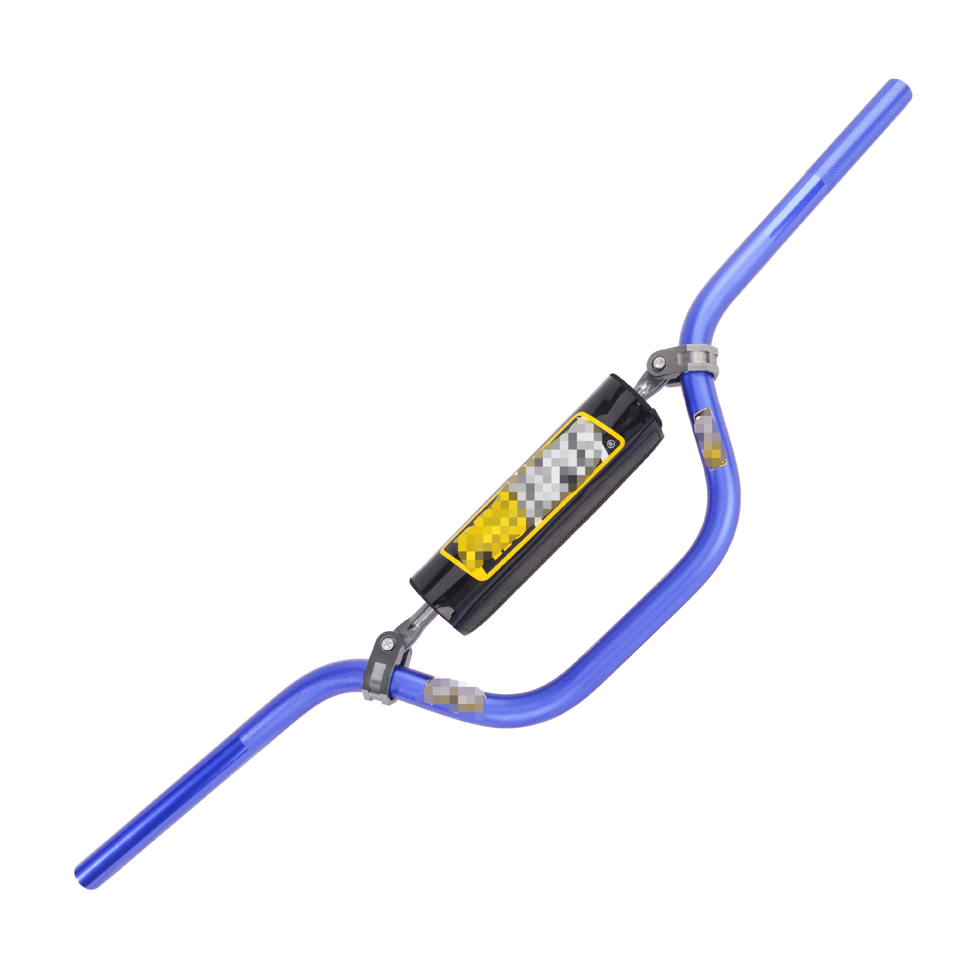 Tubo U azul + barra transversal + algodón protector de pecho