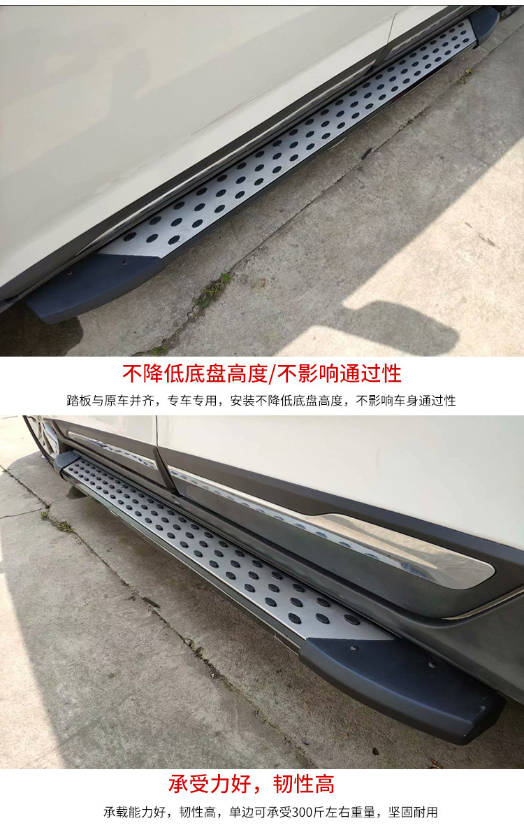 Suitable for 2009-2019 Highlander footrest welcome modification